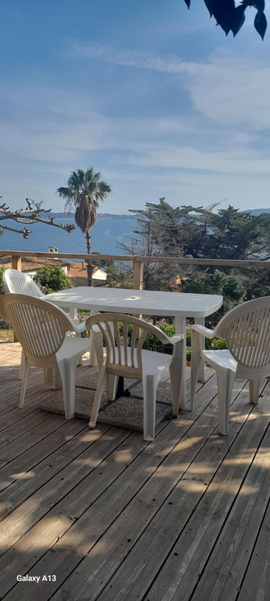 F3 Rdc Villa Vue Mer 180 Face A La Pointe De Giens Carqueiranne Zewnętrze zdjęcie